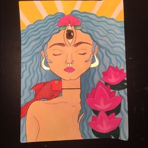 Lotus goddess